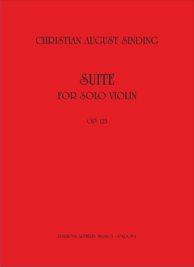 Suite for solo Violin, op 123